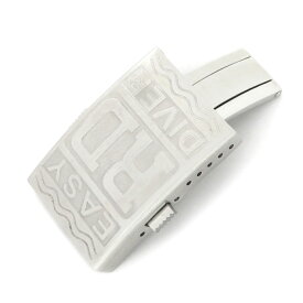 ロジェデュブイ ROGER DUBUIS 腕時計パーツ 純正 イージーダイバー用 ステンレススチール シルバー 22mm幅対応 Dバックル SS ステンレス スチール シルバー 銀 【中古】