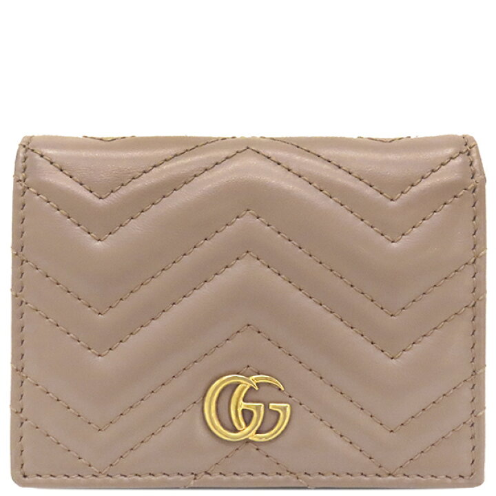 楽天市場】グッチ GUCCI 二つ折り財布 ダブルG カードケース  