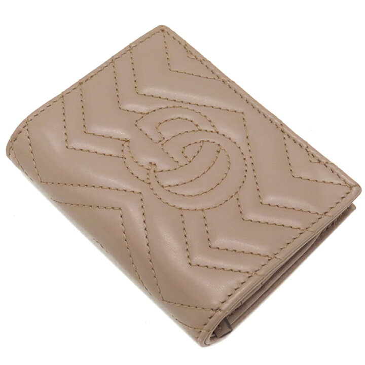 楽天市場】グッチ GUCCI 二つ折り財布 ダブルG カードケース  
