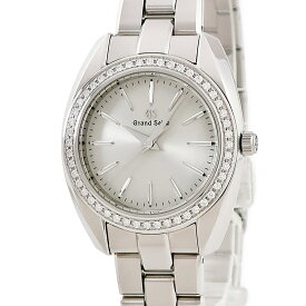 グランドセイコー Grand Seiko ベゼルダイヤ マスターショップ限定 STGF263 4J51-0AE0 OH済み 純正ダイヤ レディース 腕時計クオーツ シルバー 【中古】