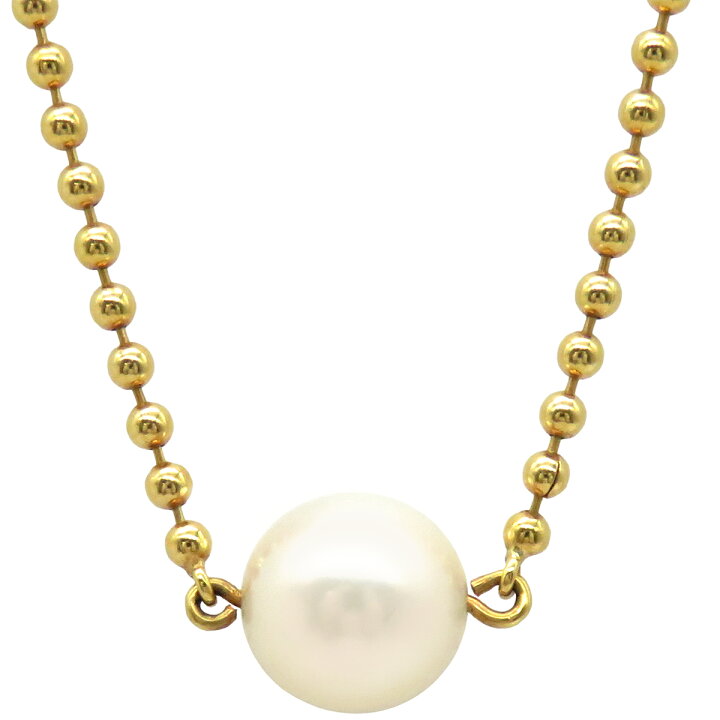 楽天市場】ミキモト MIKIMOTO ネックレス パールネックレス K18YG 