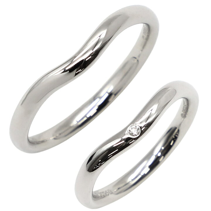 楽天市場】ティファニー Tiffany & Co リング 指輪 カーブド バンド  
