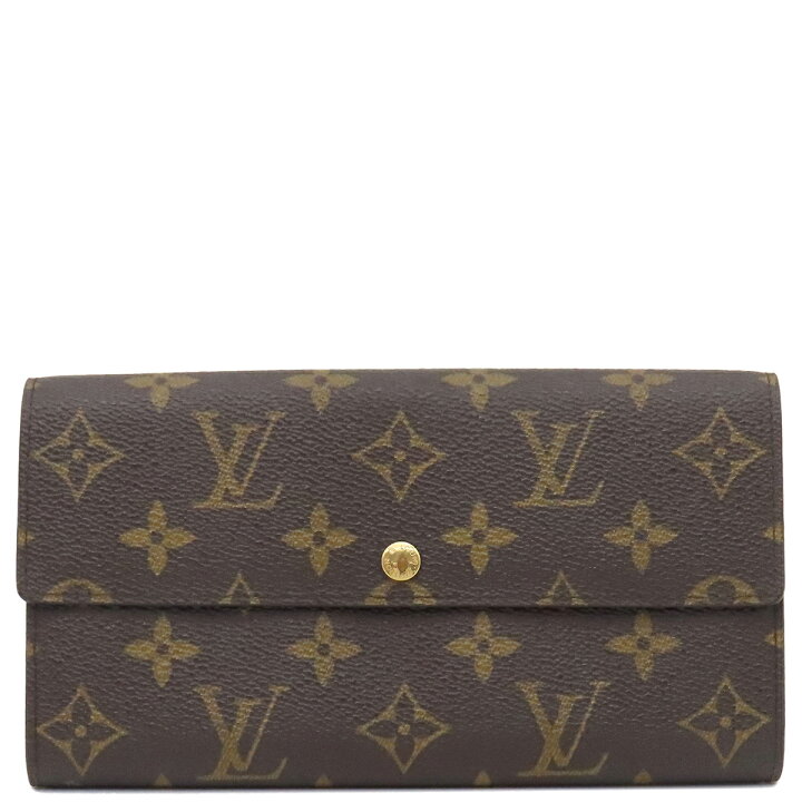 楽天市場】ルイヴィトン LOUIS VUITTON 長財布 ポシェット ポルト モネ  