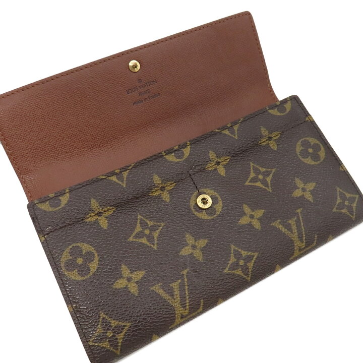 楽天市場】ルイヴィトン LOUIS VUITTON 長財布 ポシェット ポルト モネ  