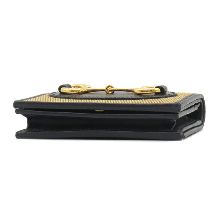 楽天市場】グッチ GUCCI 二つ折り財布 ホースビット 1955 カードケース  