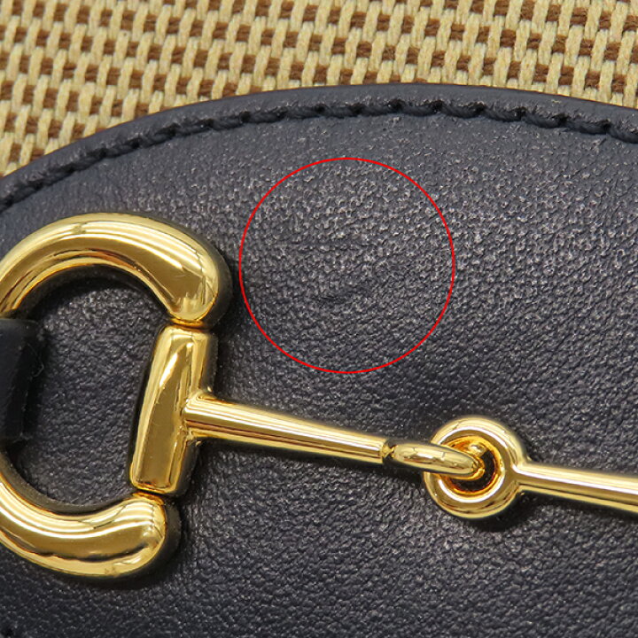楽天市場】グッチ GUCCI 二つ折り財布 ホースビット 1955 カードケース  