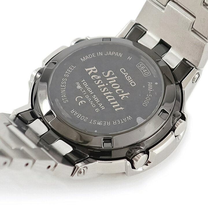 楽天市場】カシオ CASIO G-SHOCK フルメタル AWM-500D-1ADR 未使用 