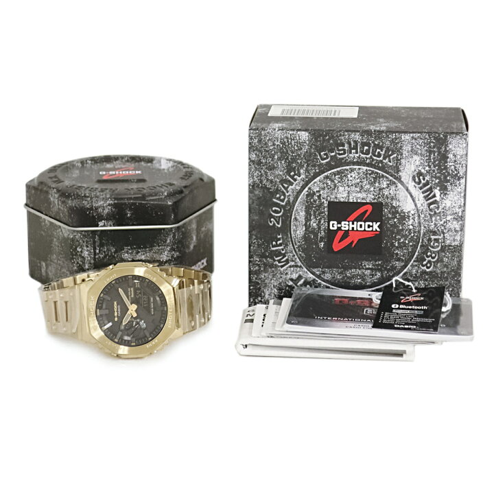 楽天市場】カシオ CASIO G-SHOCK フルメタル GM-B2100GD-9AER 未使用 