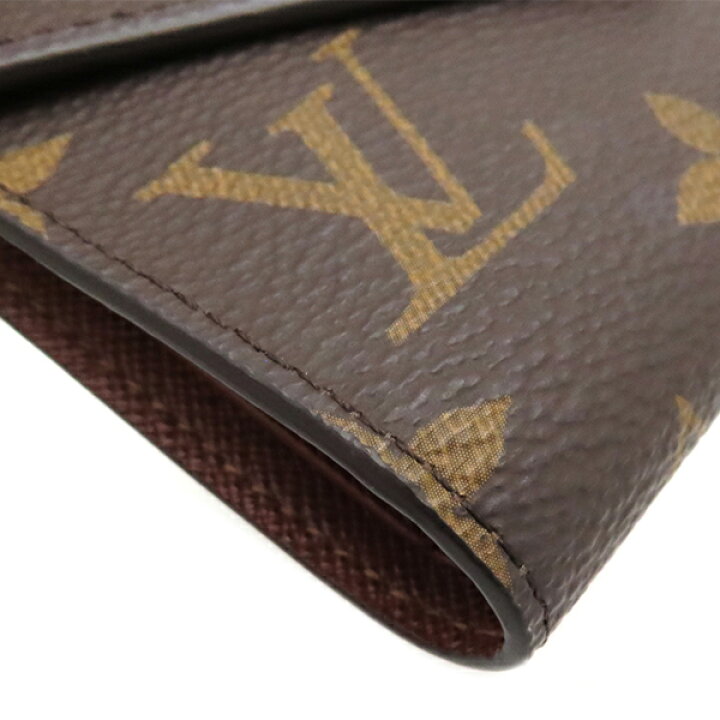 楽天市場】ルイヴィトン LOUIS VUITTON 三つ折り財布 ポルトフォイユ  