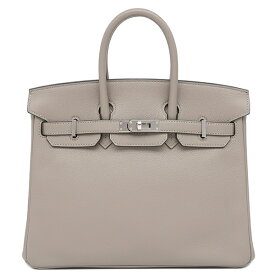 エルメス HERMES ハンドバッグ バーキン25 トリヨンノビーヨ グリアスファルト シルバー金具 グレージュ Y刻印 【保存袋】【中古】