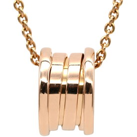 ブルガリ BVLGARI ネックレス ビーゼロワン ネックレス ピンクゴールド B-zero1 ペンダント 18K 750PG 【中古】