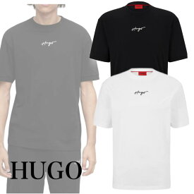 HUGO BOSS ヒューゴボス Dontevideo T-SHIRT クルーネック 半袖 シャツ メンズ ロゴ ブラック ホワイト メンズ 正規品 インポート ブランド 海外ブランド