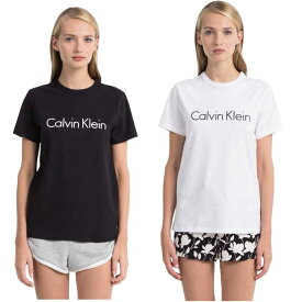 Calvin Klein カルバンクライン Iconic レディース Tシャツ Pure Cotton ロゴ 正規品 人気ブランド