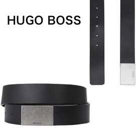 HUGO BOSS ヒューゴボス メンズ ベルト ロゴ 正規品 ブランド Gand-Ai Sz35 本革 サイズ調節 プレゼント ギフト 高級感 ビジネス ファッション