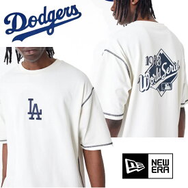 New Era ニューエラ MLB World Series Los Angeles Dodgers 半袖 Tシャツ LA ロゴ ロサンゼルスドジャース メンズ レディース ユニセックス 大谷翔平 選手 所属 チーム 球団