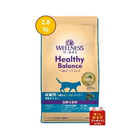 ウェルネス　ヘルシーバランス　成猫　グレインフリー　プロテイン　骨抜チキン　2.8kg　【お取り寄せ】　キャットフード　ドライフード
