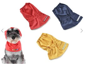 WHCY　レインスヌード　L　犬用　レインコート　レインウェア　犬用　犬服　防水