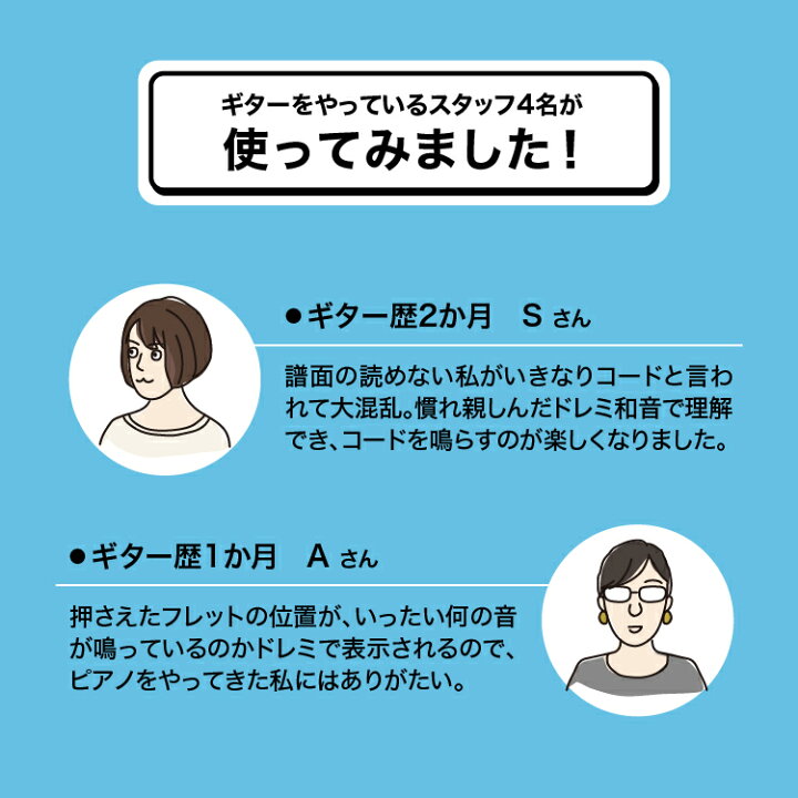 ドレミチューナー 定形外郵便送料無料 簡単 初心者 音合わせ ギター チューニング