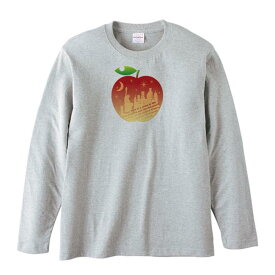 ビッグアップル（林檎とニューヨーク）／長袖Tシャツ