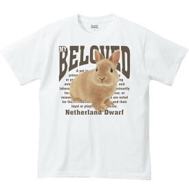ネザーランド ドワーフ（兔）ペット シリーズ／半袖Tシャツ