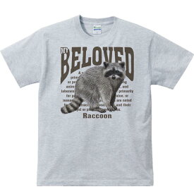 アライグマ（ペット シリーズ）／半袖Tシャツ