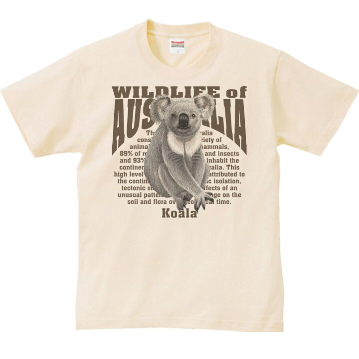 楽天市場】コアラ（オーストラリアの生物）／半袖Tシャツ : MYDS 楽天 