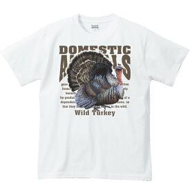 七面鳥（シチメンチョウ）飼育動物・家畜／半袖Tシャツ