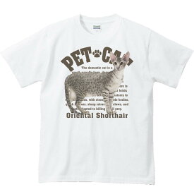 オリエンタル ショートヘア（愛猫シリーズ）／半袖Tシャツ