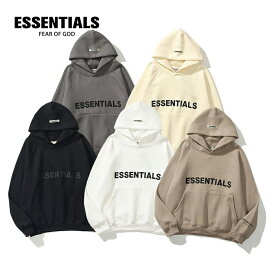 ESSENTIALS エッセンシャルズ パーカー 大きいサイズ プルパーカー フード付き 長袖トップス トレーナー ストリート カジュアル メンズ レディース 春 秋 冬服