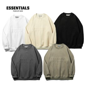 【セール限定 10％OFFクーポン有】 ESSENTIALS パーカー 丸首 エッセンシャルズ プルオーバー シャツ クルーネック大きいサイズ 人気 プルオーバー 長袖 おしゃれ カジュアル 男女兼用 5colors