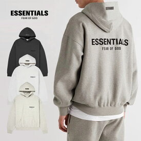 ESSENTIALS エッセンシャルズ パーカー 長袖トップス フード付き オーバーサイズ 男女兼用 ビッグサイズ 秋 トレーナー ストリート カジュアル 3colors