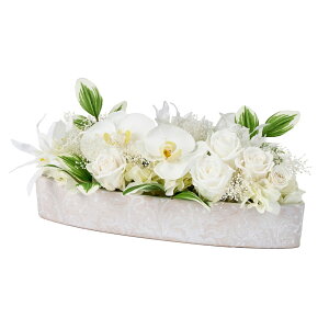 【東京堂 公式】東京堂オリジナル 花純(かすみ) フューネラルアレンジ 供花 お悔みの花 プリザーブドフラワー フラワーアレンジメント ZY004904【 お供え 花 法事 お供え物 一周忌 三回忌