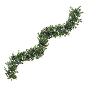 【東京堂 公式】MAGIQ 造花 アーティフィシャルグリーン リーフ ノーブルベリーガーランド グリーン GREEN XV001423