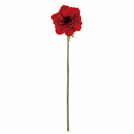 【東京堂 公式】アネモネジーニアス 3 レッド FM006605-003 造花 アーティフィシャルフラワー 花材 アネモネアートフラワー フェイクフラワー 枯れない インテリア 装飾 フラワーアレンジ花材 ハンドメイド 手作り 花束 ブーケ 材料