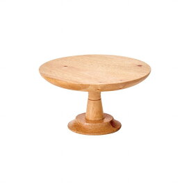 【東京堂 公式】マホガニーケーキスタンドS 花器 ベース ナチュラルベース KM921009
