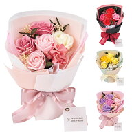 【東京堂 公式】母の日 ソープフラワー サンクス・フルール 花束 選べる花色【母の日ギフト お花 母の日…