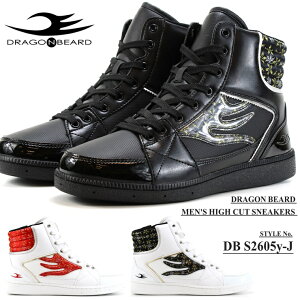 �h���S���x�A�[�h �X�j�[�J�[ DRAGONBEARD DB S2605Y-J BLACK WHT/BLK WHT/RED�n�C�J�b�g�X�j�[�J�[ ��l�X�j�[�J�[ �������X�j�[�J�[ �_�[�c