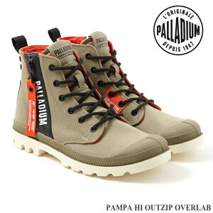 pfBE Xj[J[PALLADIUM PAMPA HI OUTZIP OVERLAB 78725-339 VETIVERY nCJbgXj[J[