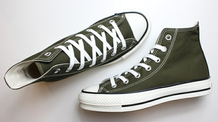 CONVERSE ALL STAR J HI  28.0cm カーキ CONVERSE CANVAS ALL STAR J HI KHAKI（コンバース キャンバス オールスター J HI-カーキ）