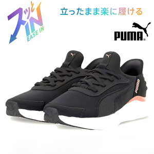 v[} jZbNX \tgChn[j[[XC[YC jOV[YPUMA SOFTRIDE HARMONY LACE EASE IN 312671-02 PUMA Black-Rose GoldnYt[