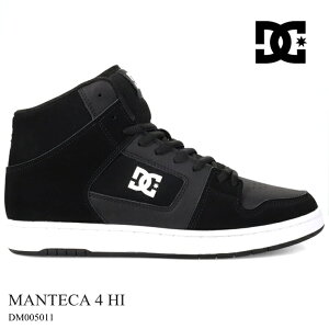 DC �X�j�[�J�[DC SHOES MANTECA 4 HI DM005011 BKW�}���e�J �R�[�g�n �X�P�[�^�[ �X�P�[�g