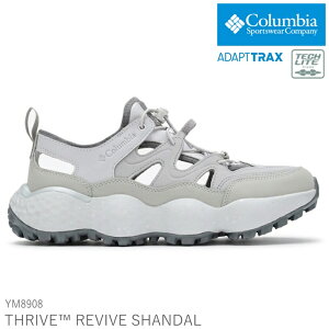 �R�����r�A �X���C�u ���o�C�u �V�����_�� YM8908-063 Grey Ice Pure SilverColumbia THRIVE REVIVE SHANDAL�T���_�� �X�j�[�J�[ �X�|�[�c�T���_�� �A�E�g�h�A �L�����v �ނ� �t�F�X �y�� �ʋC�� �������p