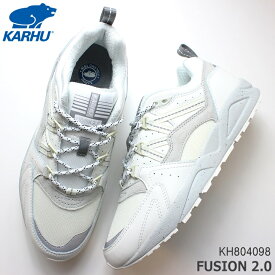 カルフ スニーカー フュージョン2.0KARHU FUSION 2.0 KH804098 BRIGHT WHITE/FOGGY DEW