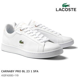 ���R�X�e �X�j�[�J�[LACOSTE CARNABY PRO BL 23 1 SFA 1 45SFA0083-1Y9 �z���C�g×�s���N���R�X�e �J�[�i�r�[
