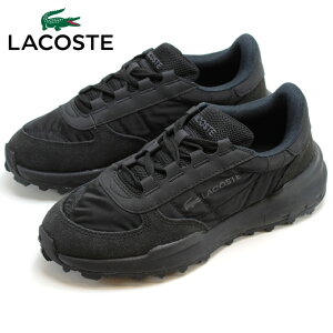 ���R�X�e ���f�B�[�X�X�j�[�J�[LACOSTE ELITE ACTV EVO 225 3 SFA 50SFA0084-02H �u���b�N�I�[���u���b�N �� �X�G�[�h �i�C���� �ّf�� ���[�J�b�g ���ꂢ�� ��l�J�W���A�� ������� �C �y�A ������ ����