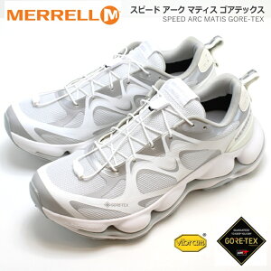 ������ �X�s�[�h �A�[�N �}�e�B�X �S�A�e�b�N�XMERRELL SPEED ARC MATIS GORE-TEX M038255 WHITE �z���C�g���S�h�� �n�C�L���O �E�H�[�L���O�V���[�Y �R���t�H�[�g�V���[�Y �A�E�g�h�A ���� Vibram ���B����