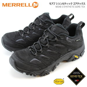 ������ ���A�u 3 �V���Z�e�B�b�N �S�A�e�b�N�XMERRELL MOAB 3 SYNTHETIC GORE-TEX 500426 BLACK/BLACK �u���b�N/�u���b�N���S�h�� �g���b�L���O �E�H�[�L���O�V���[�Y �R���t�H�[�g�V���[�Y �A�E�g�h�A ����