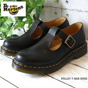 hN^[}[` fB[XhN^[}[` POLLEY T-BAR SHOE 14852001 BLACK fB[X To[ XgbvDr.Martens |[ To[V[Y