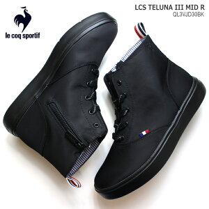 RbN Xj[J[le coq sportifiRbNX|eBtjLCS ei III MID CLCS TELUNA III MID R (h݌v) QL3VJD30BK ubN hXj[J[ CV[Y fB[X