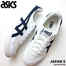 アシックス asics レディーススニーカー ジャパンSasics JAPAN S 1202A470-100 WHITE/FRENCH BLUE